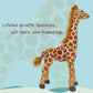 Linzy Toys Jared The Giraffe, 22 (56 cm) Standing High, Real Life Stuffed Animals Plush Giraffe, Peluche Jirafa, Adorable Soft