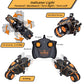 Masefu RC Motorcycle, RC Motorcycle 360 Spinning Wheels Stunt Motorbike - Rotating Drift 2WD High Speed Car Toys with Riding Fig