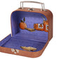 YOTTOY Paddington Bear Plush Toy - Classic 16” Multicolor Stuffed Animal with Suitcase, Model 531
