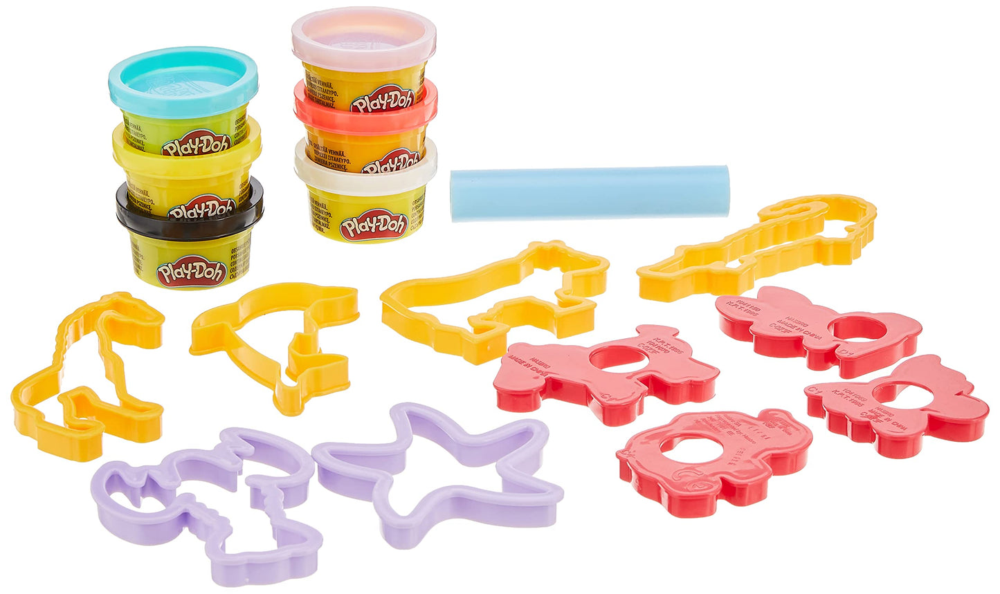Play-Doh Fun Shapes, Multi-Colour, Animals
