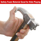 PARTYGEARS Powerful Foam Hammer for Kids  Fun Safety Foam Toy  Specially Designed for Children with Safety  and Knight Toys