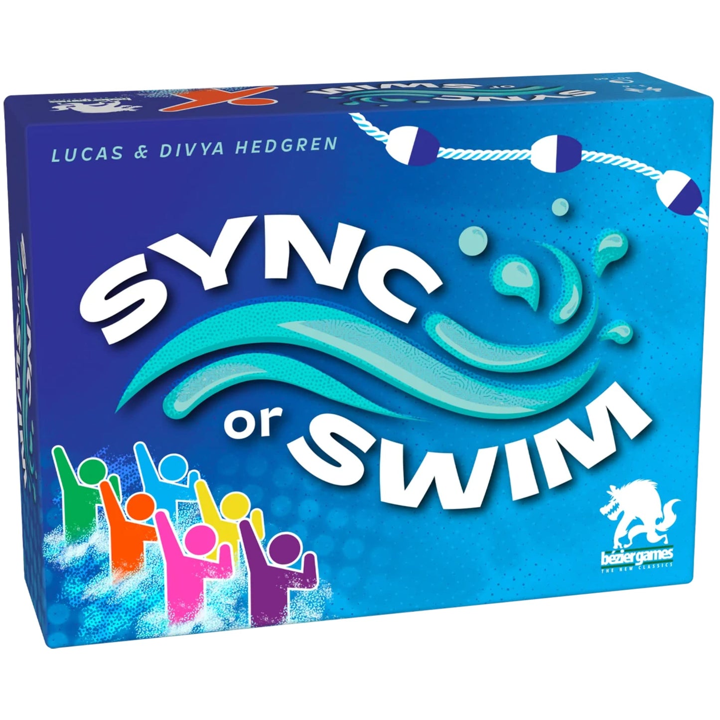 Sync or Swim  Fast and Fun Game  Strategic Card Game  Friendly Party Game  Fun Game for Teens & mature-themeds  Cooperative Game  Endless Replayability