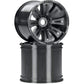Axial AX8008 8-Spoke Oversize Wheel (2-Piece), Black