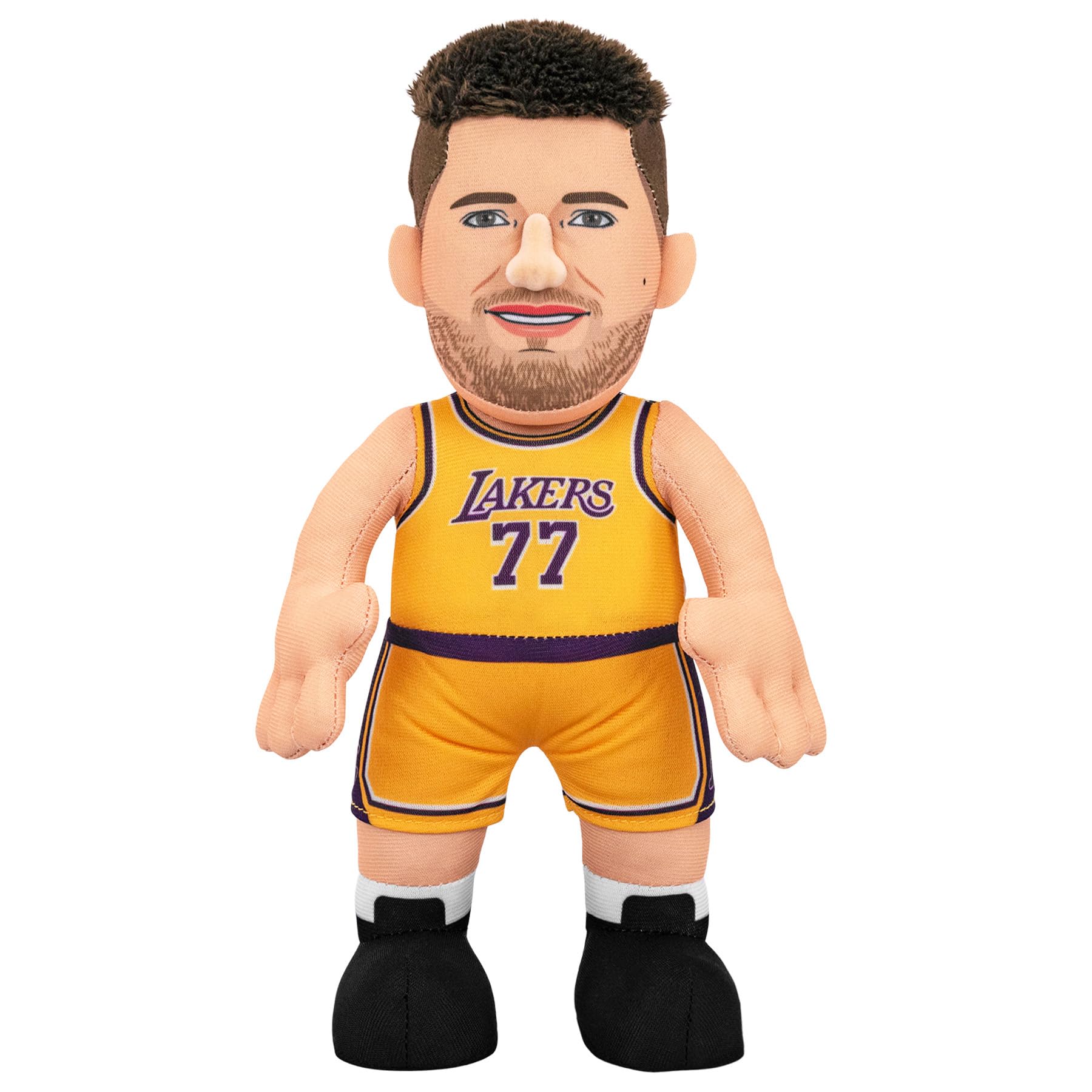 Bleacher Creatures Los Angeles Lakers Luka Doncic 10 Plush Figure - Nba Player Plush For Play Or Display