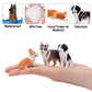 Eyscota 12Pcs Dog Figurines Playset, Realistic Detailed Plastic Puppy Figures, Hand Painted Mini Dog Figures Toy Set Cake Topper