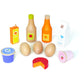 Hape Healthy Basics Kid'S Wooden Play Kitchen Accessories Food Set