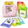 Lapare Audible Learning Toy With Music For Toddler Age 1 2 3 4 5, 520 Sight Words Talking Flash Cards Toy For Girls To Learn Alphabet Number Color Shapes And More