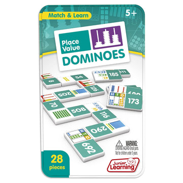 Junior Learning Jrl489-2 Place Value Dominoes - 2 Each