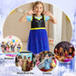 Benylion Princess Dress for Girls Cosutme Kids Cospaly Halloween Birthday Christmas Party Tulle Dress Snow Queen Princess Cospla