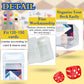 Deekin 18 Packs Deck Cards Box Trading Card Storage Box Case Carrying Case For Family Party Games Supplies(Clear,4 X 2.8 X 2 Inc