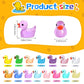 Jiuzhu 225Pcs Mini Ducks Glow In The Dark Ducks Mini Resin Ducks Luminous Tiny Ducks To Hide And Seek Pranks Micro Garden Landsc