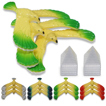 Sensory4U Balancing Bird Set - One Dozen Party Pack Balance Birds - School Treasure Box Or Party Favors Gifts For Kids - Physics Game Fine Motor Skills Toys.