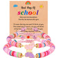 First Day Of Kindergarten Bracelet Mommy And Me,Back To School Outfits For Girls,First Day Of School Pre K Preschool Bracelet Fo