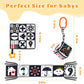 Ajsupojouet 3 Pcs High Contrast Baby Toys For Newborn Toys