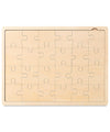 Mr. Pen- Blank Wooden Puzzle, 24 Pieces, 11.8'' X 8.8'', Wooden Blank Puzzles To Draw On