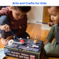 Gptoys 3 In 1 Build And Paint Solar System For Kids, Arts And Crafts Science Kits For Kids Age 4-6-8-12, Glow In The Dark Movable 3D Planets In Orbits, Cool 12' Stem Toys With Galaxy Star Stickers