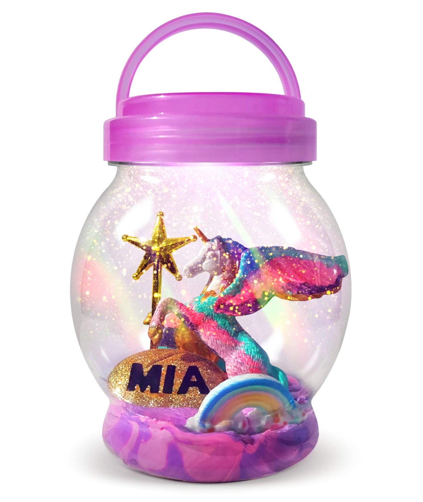 2Pepers Make Your Own Unicorn Night Light Arts and Crafts for Kids, DIY Unicorns Gifts for Girls Ages 2 3 4 5 6 7 8 Years Old, K