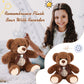 Silipull 12 In Bear Stuffed Animals With Voice Recorder Set 30 Seconds Voice Sound Recorder Module Soft Plush Remembrance Bear W