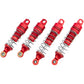 4Pack Vgoohobby Shock Absorber Front Rear Damper Suspension Compatible With 1/18 Losi Mini T 2.0 Mini-B 2Wd Rc Stadium Upgrade P