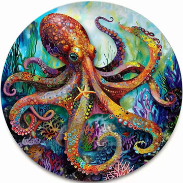 Reouinty Wooden Puzzle Ocean Octopus 200Pcs
