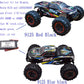 Blomiky 1 Pack 11.84Wh 7.4V 1600mAh T Connector Plug Li-Po Battery and USB Cable for 9125 1/10 Scale 4X4 48KMH 4X4 Fast RC Truck