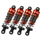 TOOMOD 1/10 62MM RC Oil filled Shock Absorbers kit for Tamiya TT-01 TT-02 / Hyper Go 1/14 H14BM 14209 / Losi v100 Upgrades Repla