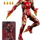Ovonni Ironman Mk43 Action Figure,Exquisite Painting All Joints Movable 7 Inch Collectible Toy
