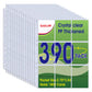 9 Pocket Page Protector, 400 Pack Trading Card Sleeve, Baseball Card Sheets For 3 Ring Binder, For Skylanders, Mtg, Coupon, Game