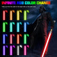 Eleskoco Smooth Swing Dueling Lightsaber, App Control Infinite Rgb 16 Colors Light Saber With 16 Sound Fonts - Motion Control Ob