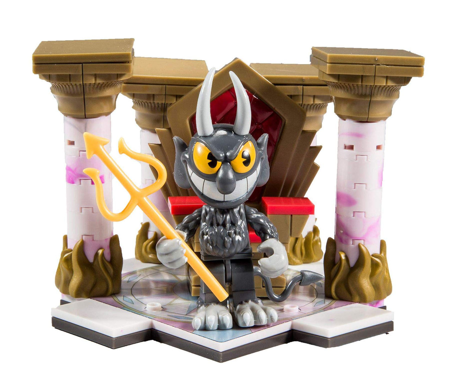 McFarlane Toys Cuphead Devil's Throne Construction Set - 101 Piece Plastic Model 25141