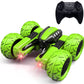Threeking RC Stunt Cars Remote Control Car with Lights Double-Sided Driving 360-degree Flips Rotating Car Toy Gifts Presents for