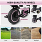 Toddler Tricycle with Push Handle for 7 Months-5 Years, Baby Tricycle with Rotatable Seat, 8 In 1 Kids Trike with Safety Harness
