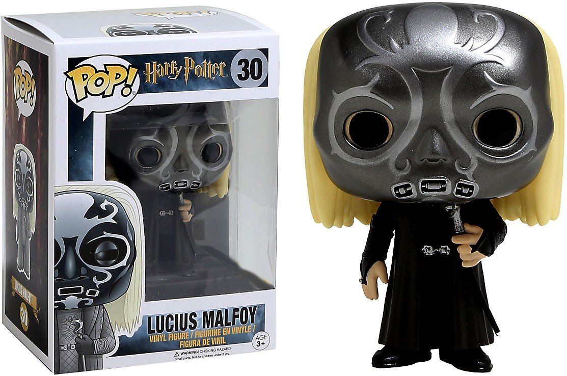 Funko Pop Harry Potter: Lucius Malfoy: Death Eater Mask Hot Topic Exclusive #30