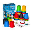 Pairez Toys Quick Stacking Cups Games For Kids, Classic Matching Cup Game, Speed Match Cups Games, Parent-Child Interactive Toys With 24 Cards & 30 Cups, Family Games For Party Or Travel