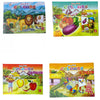 Abee Fruits Vegetables Animals Birds Coloring Book For Kids Color Book For Toddlers (Pack Of 4)