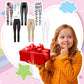 Fourluoo 6 Pcs Summer Doll Clothes 11.8 Inch Fashion Doll Outfits Pants Dresses Skirts Sweet for Birthday Gift(Classic Style)