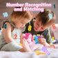 Montessori Toys For Toddlers,The Fine Motor Unicorn Pink 14 Pcs, Learning Toys Ages 18+ Months Fine Motor And Sensory Toy, Educa