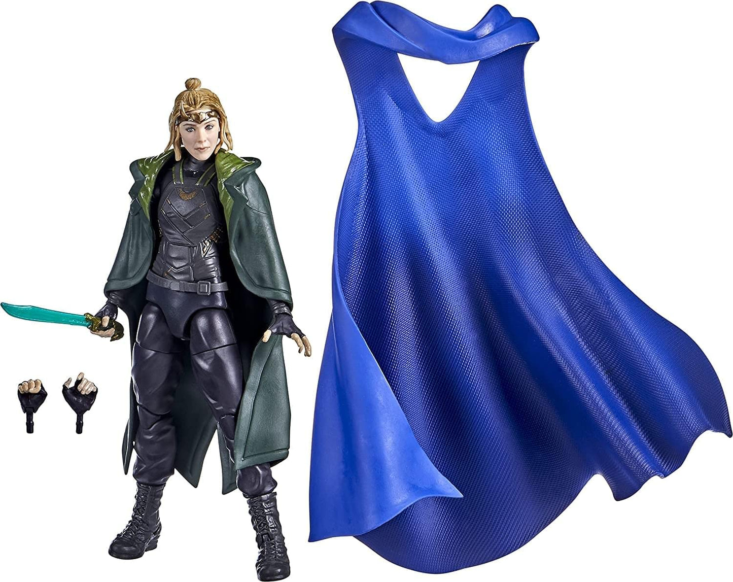 Marvel Legends Series 6-Inch Scale Action Figure Toy Marvel’S Sylvie, Premium Design, 1 Figure, 3 Accessories, And 1 Build-A-Figure Part