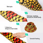 Giant Snake Plush, Stuffed Animal Snake Toy, Birthday Gifts For Boys And Girls (Yellow, 110 Inch)