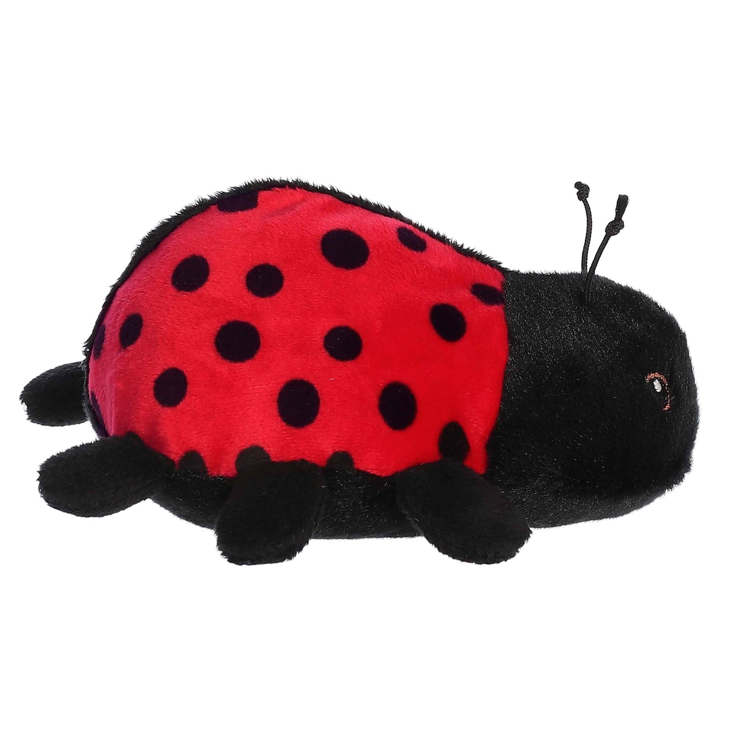 Aurora Eco-Friendly Eco Nation Eco Softies Ladybug Stuffed Animal - Environmental Consciousness - Recycled Materials - Red 8 Inc