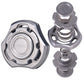 Djuiinostar High-End Fidget Spinner, Unique Dual Bearings Design, Precisely Cnc Machined (Stainless Steel), Premium Edc Toy Dfs-01