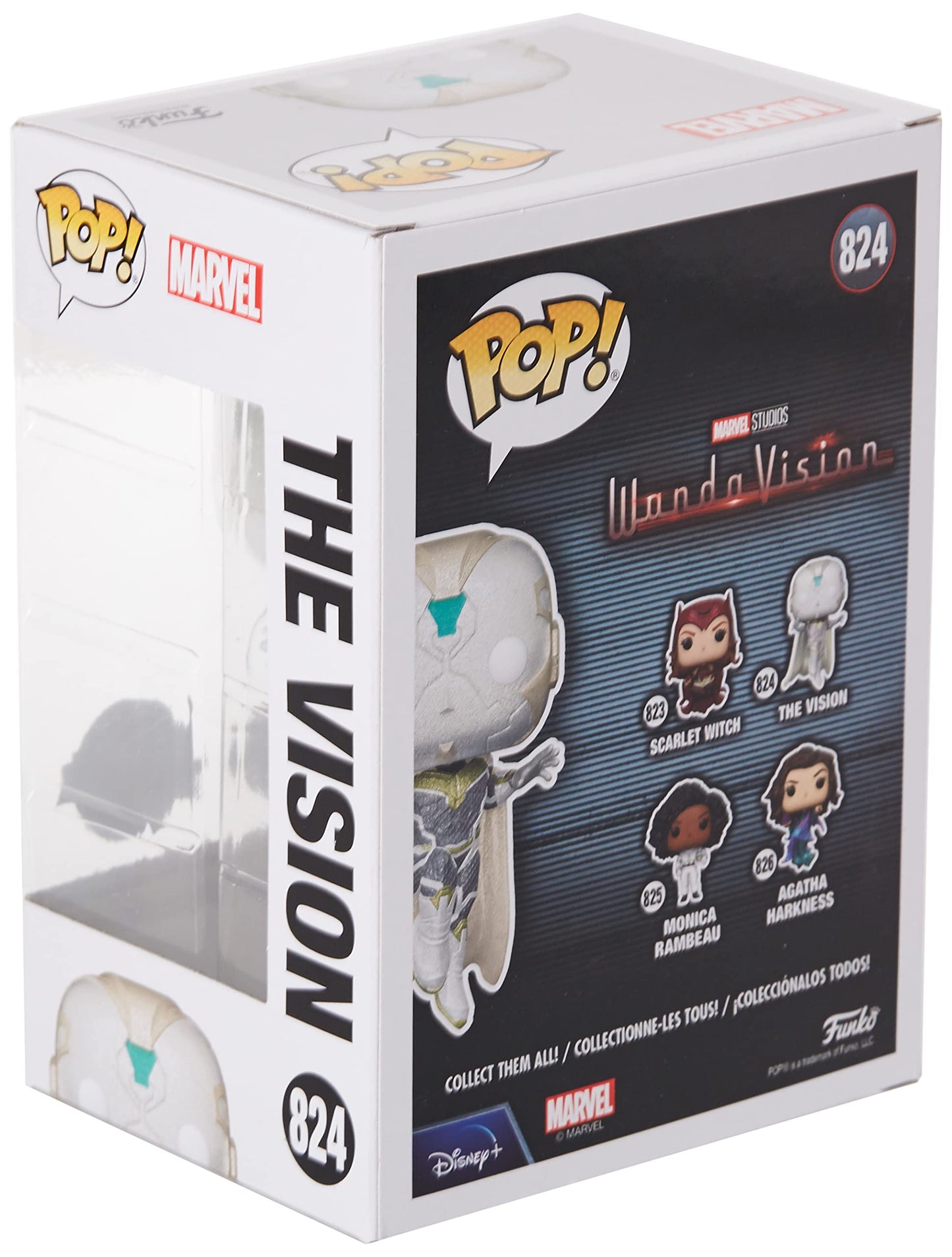 Funko Pop Marvel Wandavision The Vision Diamond Bam Exclusive Bobble-Head Figure
