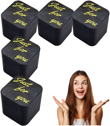 WOPLAY Surprise Finger in a Box,Funny Christmas Gag Gifts for Adults,Perfect Spoof Hand Prank Pop Up Gift with Box for Men (Blac