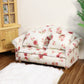 Dollhouse Couch Miniature Sofa With Pillows Dollhouse Living Room Funiture 1:12 Model 3 Pcs High Simulation Upholstered Armchair