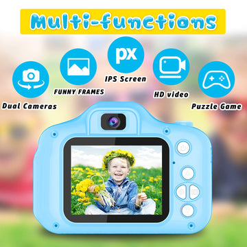 Dylanto Upgrade Kids Selfie Camera, Christmas Birthday Gifts For Age 3-8, Kids Digital Cameras With Hd Video,Portable Kids Camer