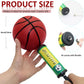 40Pcs 6'' Inflatable Mini Basketball Balls Bulk Inflatable Small Basketball Set, PVC Small Basketball for Over The Door Basketba
