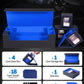 Zlca Mtg Deck Storage Box 5 In 1, Deck Case With 4 Pcs Small Commander Card Box, Large Card Case For Tcg Magic Sports Game(Black