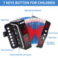 Kids Accordion, Horse 10 Keys Control Kids Accordion Musical Instruments For Kids Children Beginners Lightweight And Environment