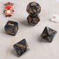 Tnstk Date Night Dice Game - Funny Portable Acrylic Dice Kit for Couples - Black