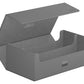 Ultimate Guard Arkhive 800+, Deck Case For 800 Double-Sleeved Tcg Cards, Grey, Compatible With Boulders, Magnetic Closure & Microfiber Inner Lining